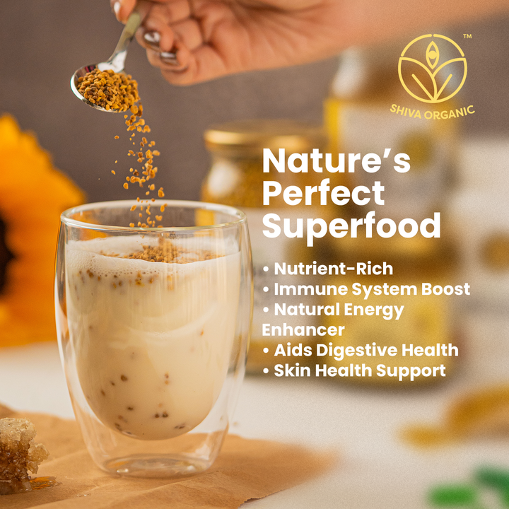 Buy Best Bee Pollen | Daily Supplement | For Diabetes | Shiva Organic