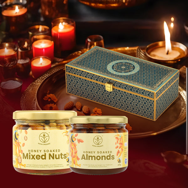 Nutty Delight | Gift box diwali | luxury hamper | Shiva Organic